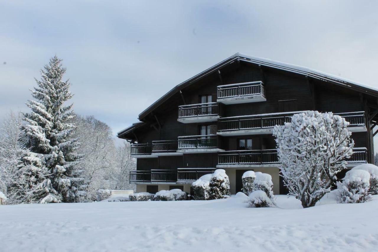 Chalet Des Pistes Megeve Bagian luar foto