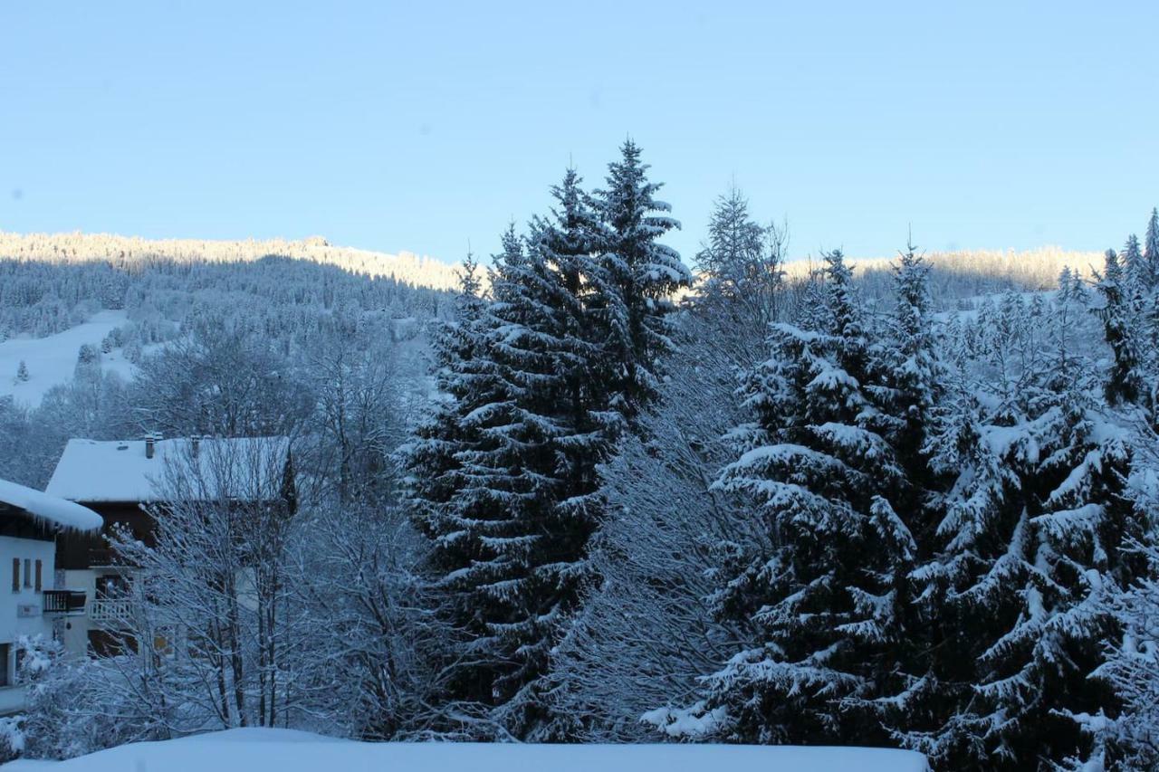 Chalet Des Pistes Megeve Bagian luar foto